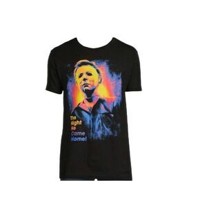 Halloween Michael Myers The Night He‎ Came Home Black Mens Vintage T-Shirt